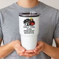 Disc Golf S Only You Can Prevent Bogeys Disc Golf . Tumbler thumb 2