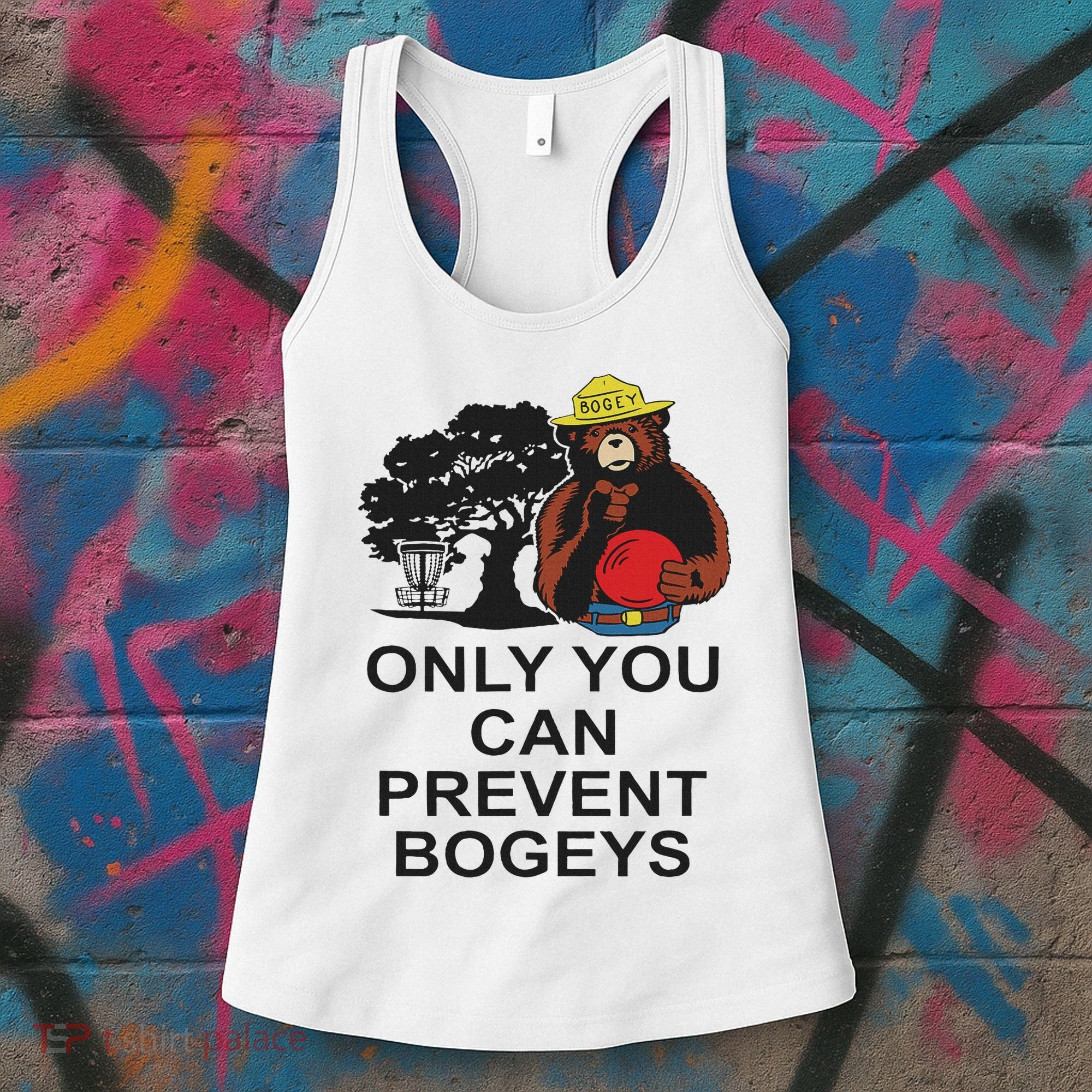 Disc Golf S Only You Can Prevent Bogeys Disc Golf . Women's Tank Top