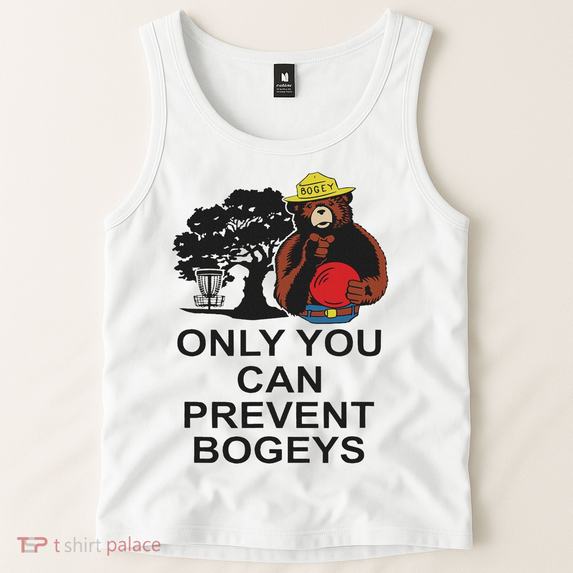 Disc Golf S Only You Can Prevent Bogeys Disc Golf . Tank Top