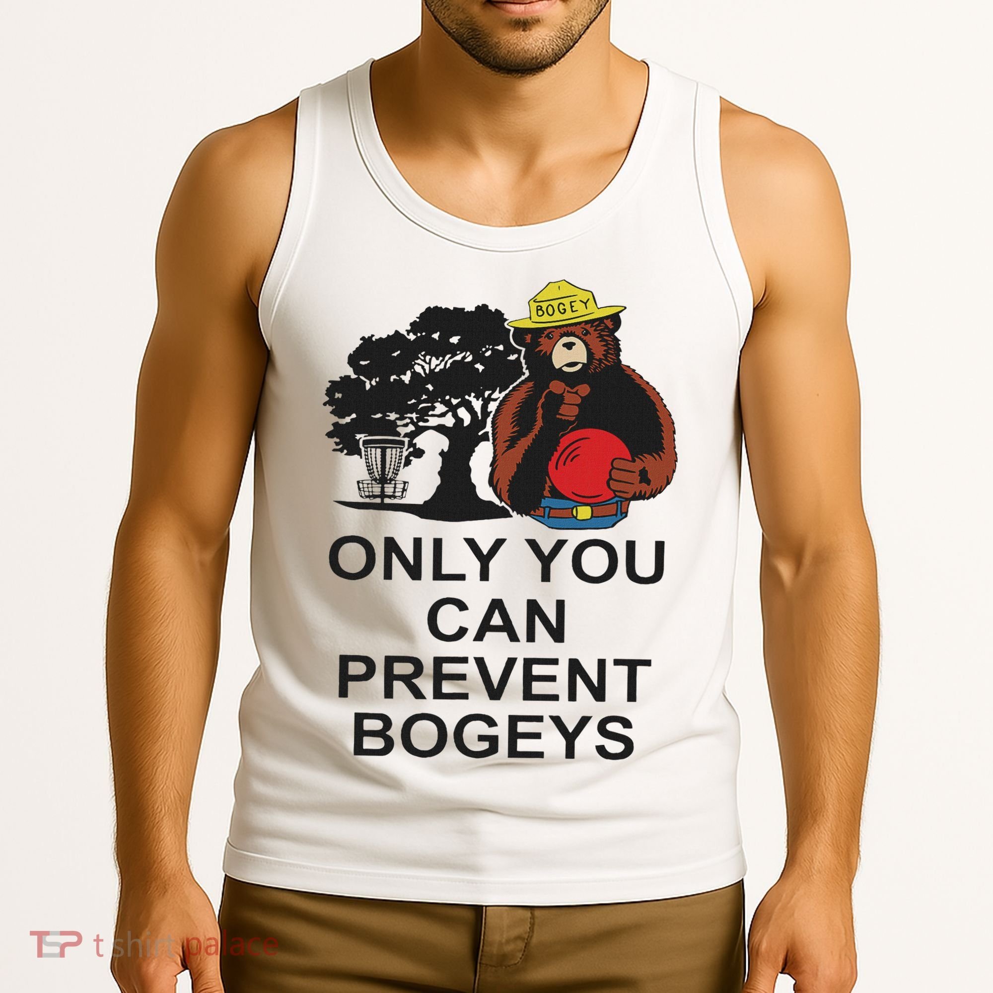 Disc Golf S Only You Can Prevent Bogeys Disc Golf . Tank Top