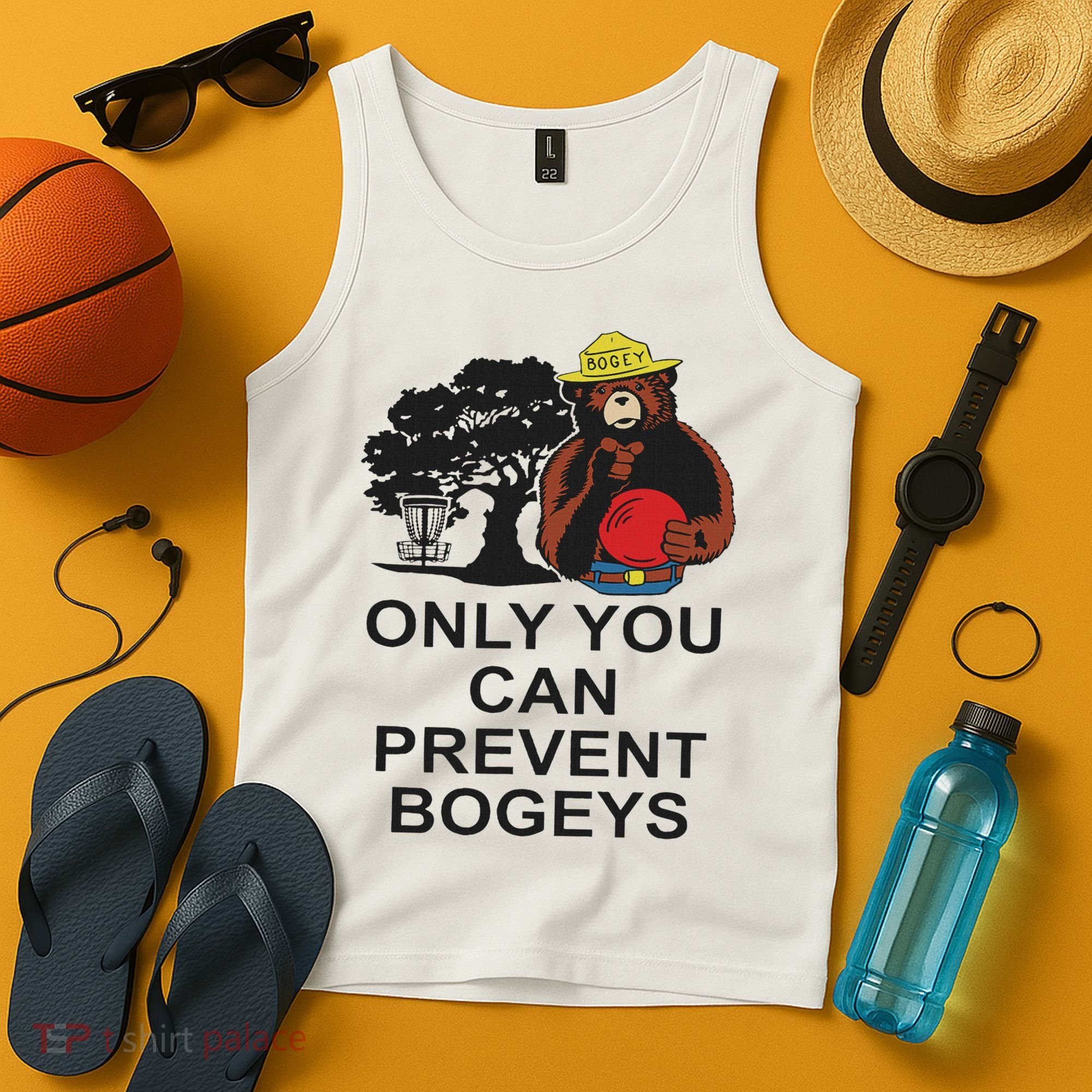 Disc Golf S Only You Can Prevent Bogeys Disc Golf . Tank Top