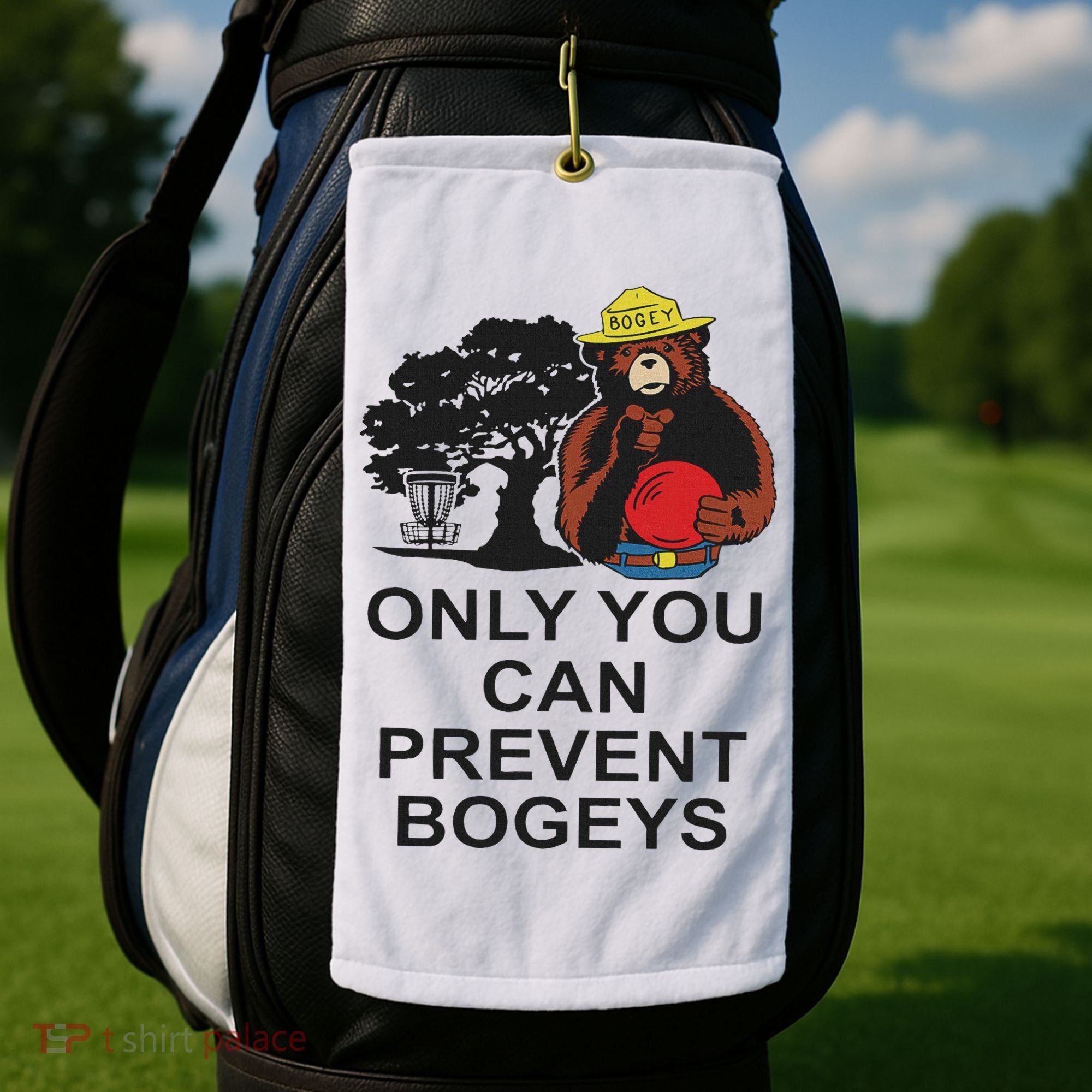 Disc Golf S Only You Can Prevent Bogeys Disc Golf . Golf Towel