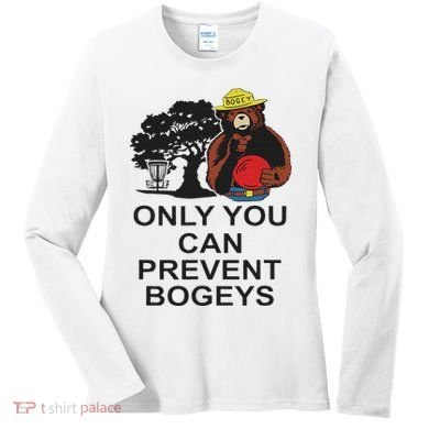 Disc Golf S Only You Can Prevent Bogeys Disc Golf . Women's Long Sleeve Shirt