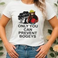 Disc Golf S Only You Can Prevent Bogeys Disc Golf . Women's T-Shirt thumb 2