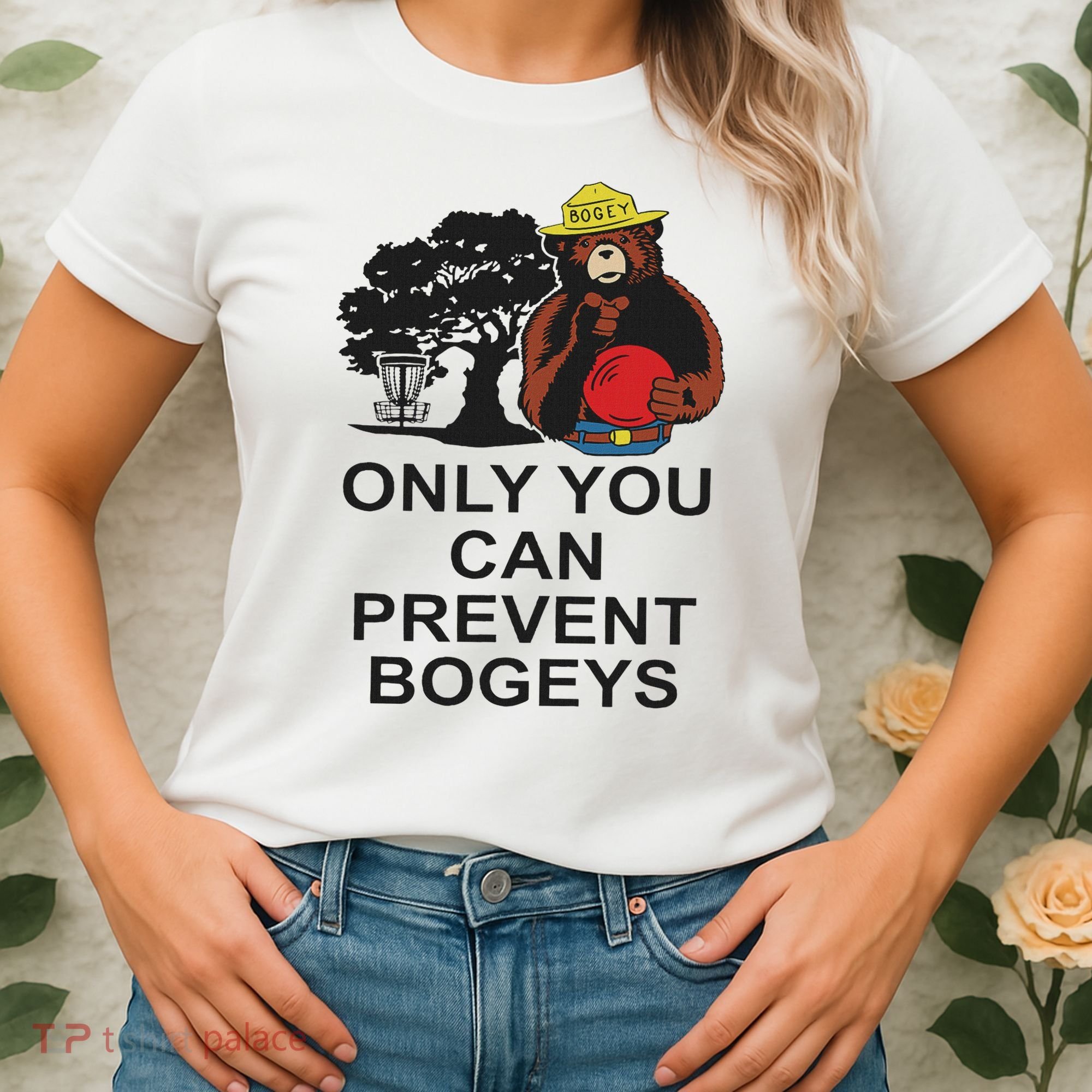 Disc Golf S Only You Can Prevent Bogeys Disc Golf . Women's T-Shirt