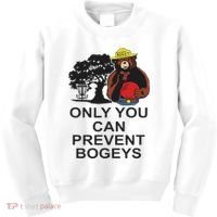 Disc Golf S Only You Can Prevent Bogeys Disc Golf . Kids Sweatshirt thumb 0