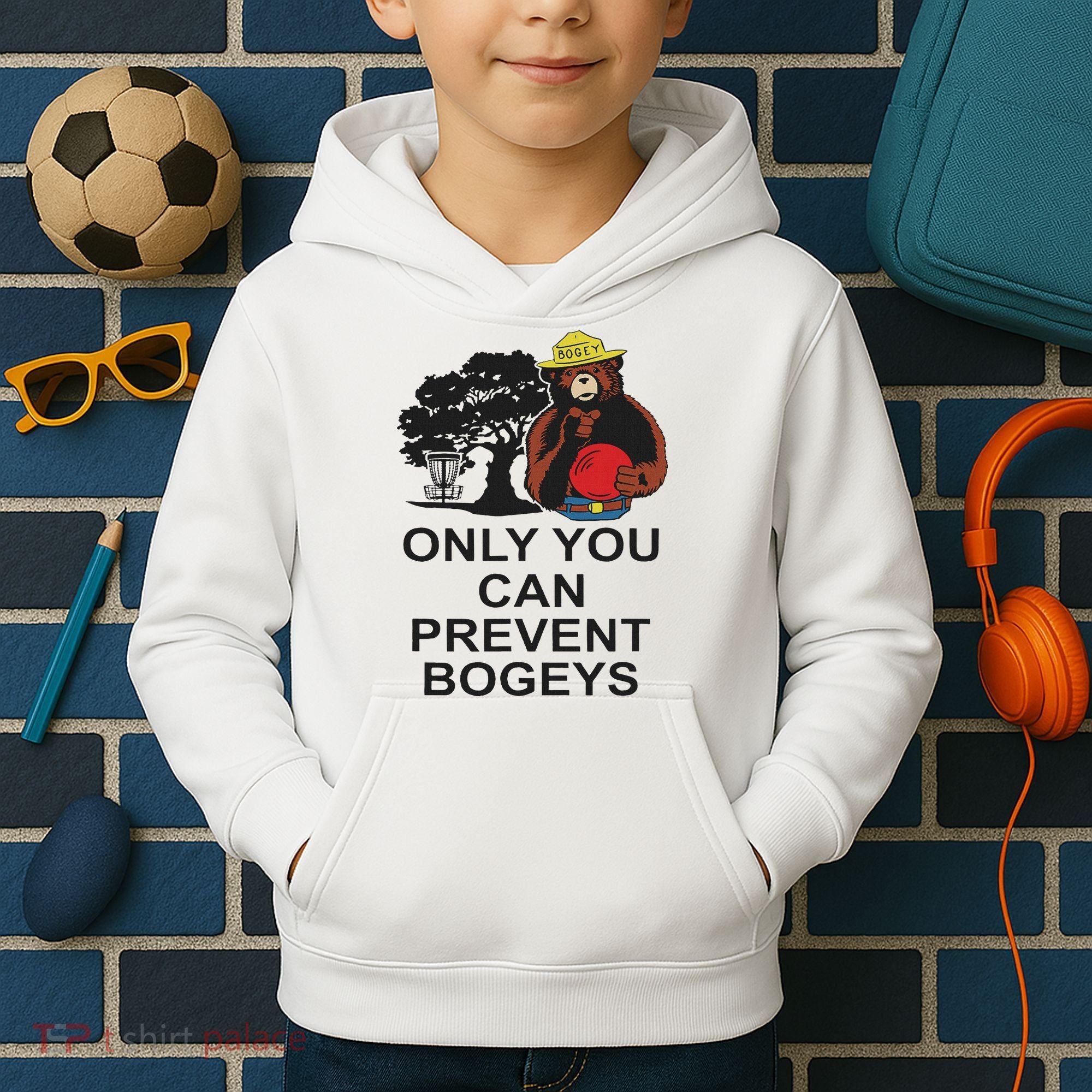 Disc Golf S Only You Can Prevent Bogeys Disc Golf . Kids Hoodie