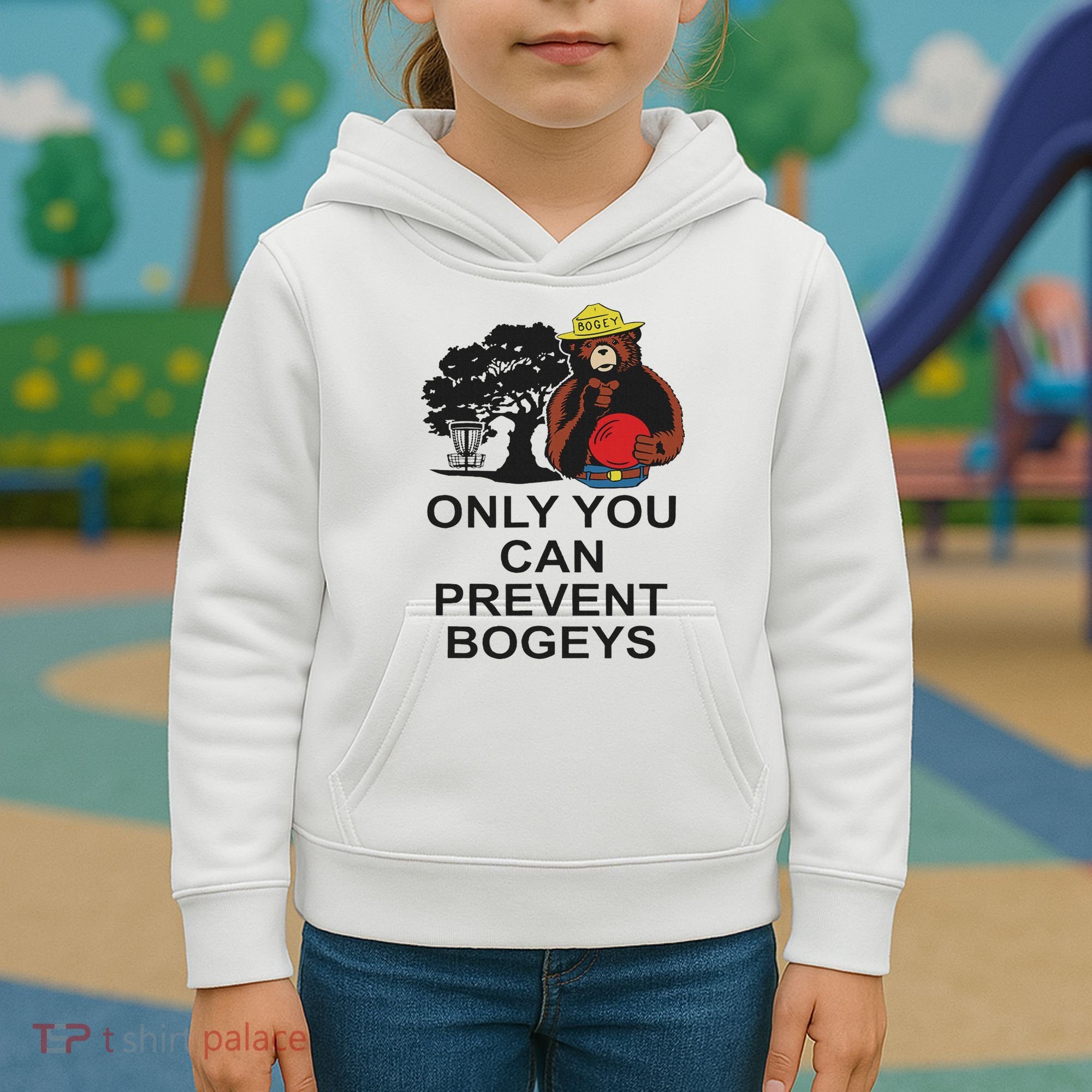 Disc Golf S Only You Can Prevent Bogeys Disc Golf . Kids Hoodie
