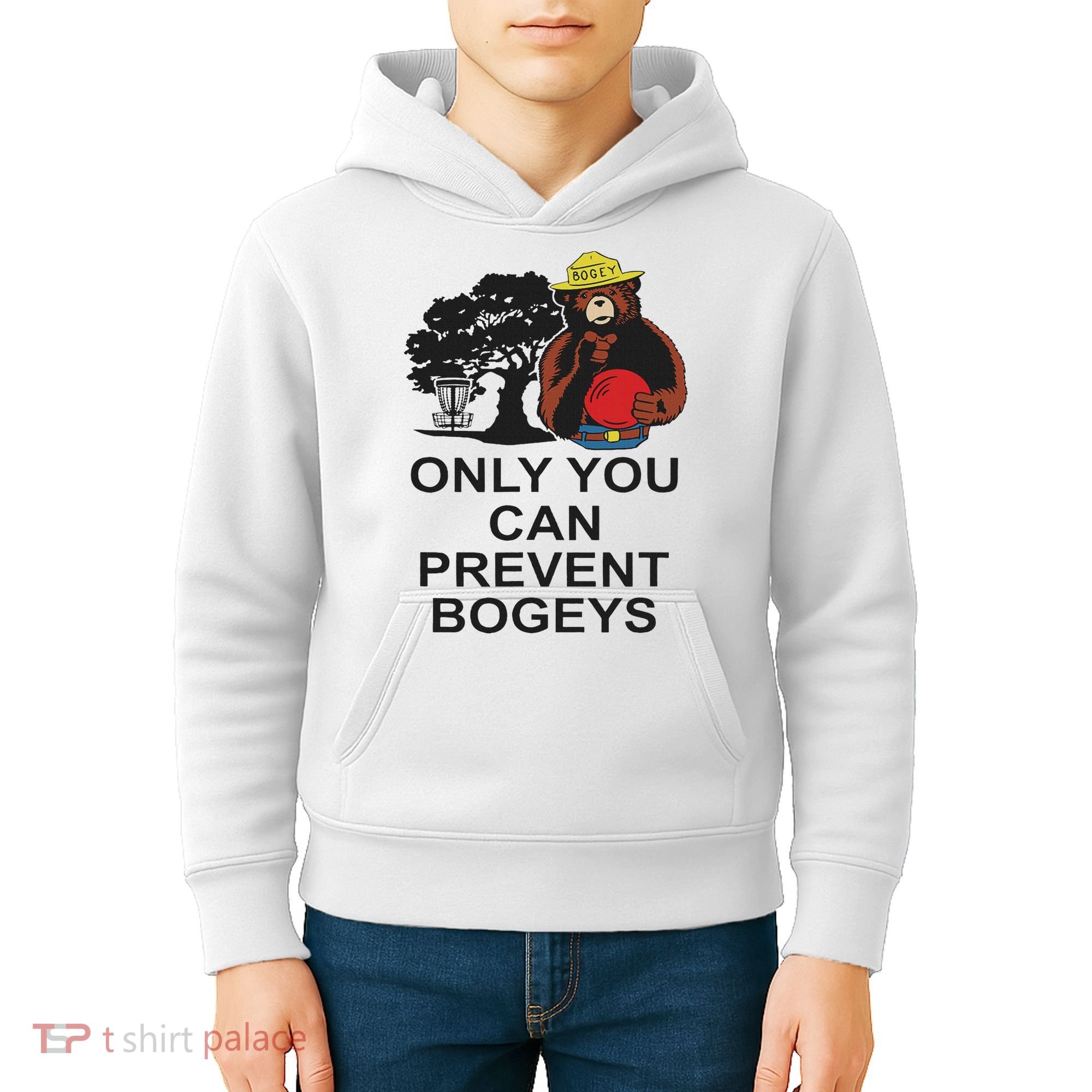 Disc Golf S Only You Can Prevent Bogeys Disc Golf . Kids Hoodie