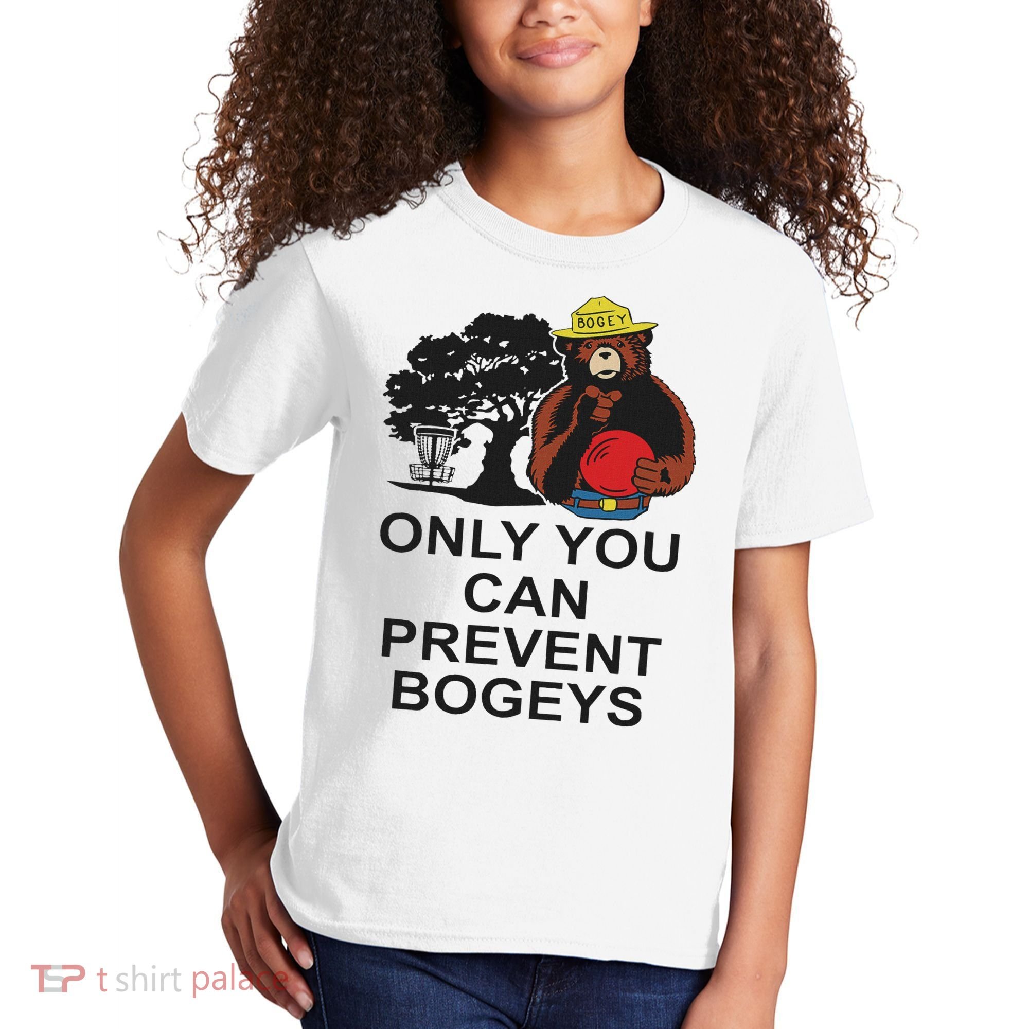 Disc Golf S Only You Can Prevent Bogeys Disc Golf . Kids T-Shirt