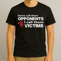 Disc Golf Some Call Them Opponents Funny Saying T-Shirt thumb 3