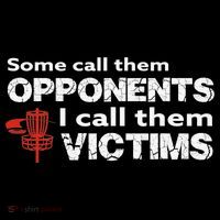 Disc Golf Some Call Them Opponents Funny Saying Coaster thumb 2