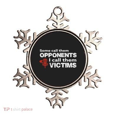 Disc Golf Some Call Them Opponents Funny Saying Ornament