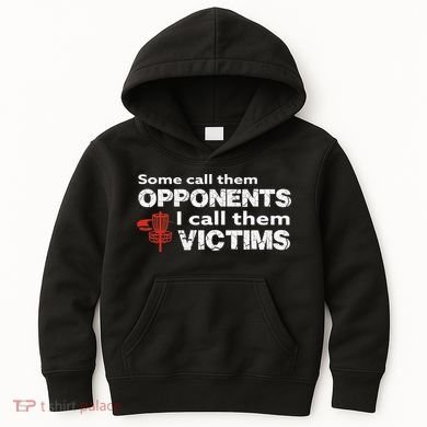Disc Golf Some Call Them Opponents Funny Saying Kids Hoodie
