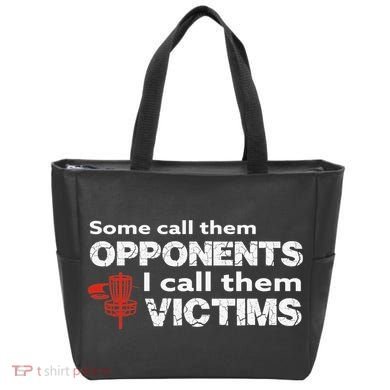 Disc Golf Some Call Them Opponents Funny Saying Tote Bag