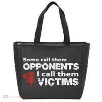 Disc Golf Some Call Them Opponents Funny Saying Tote Bag thumb 0
