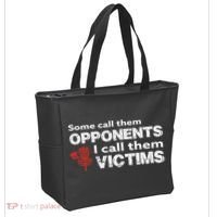 Disc Golf Some Call Them Opponents Funny Saying Tote Bag thumb 2