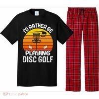 Disc Golf Shirt I'd Rather Be Playing Disc Golf Pajama Set thumb 0