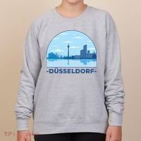 Dusseldorf Germany Skyline Women's Sweatshirt thumb 0