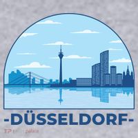 Dusseldorf Germany Skyline Women's Sweatshirt thumb 2