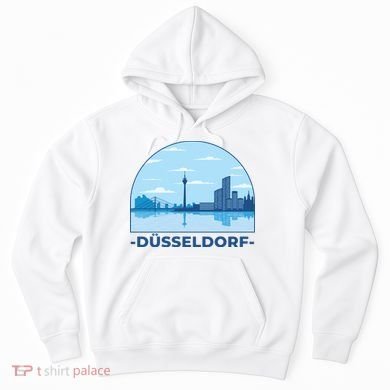 Dusseldorf Germany Skyline Hoodie
