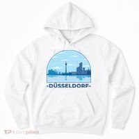Dusseldorf Germany Skyline Hoodie thumb 0
