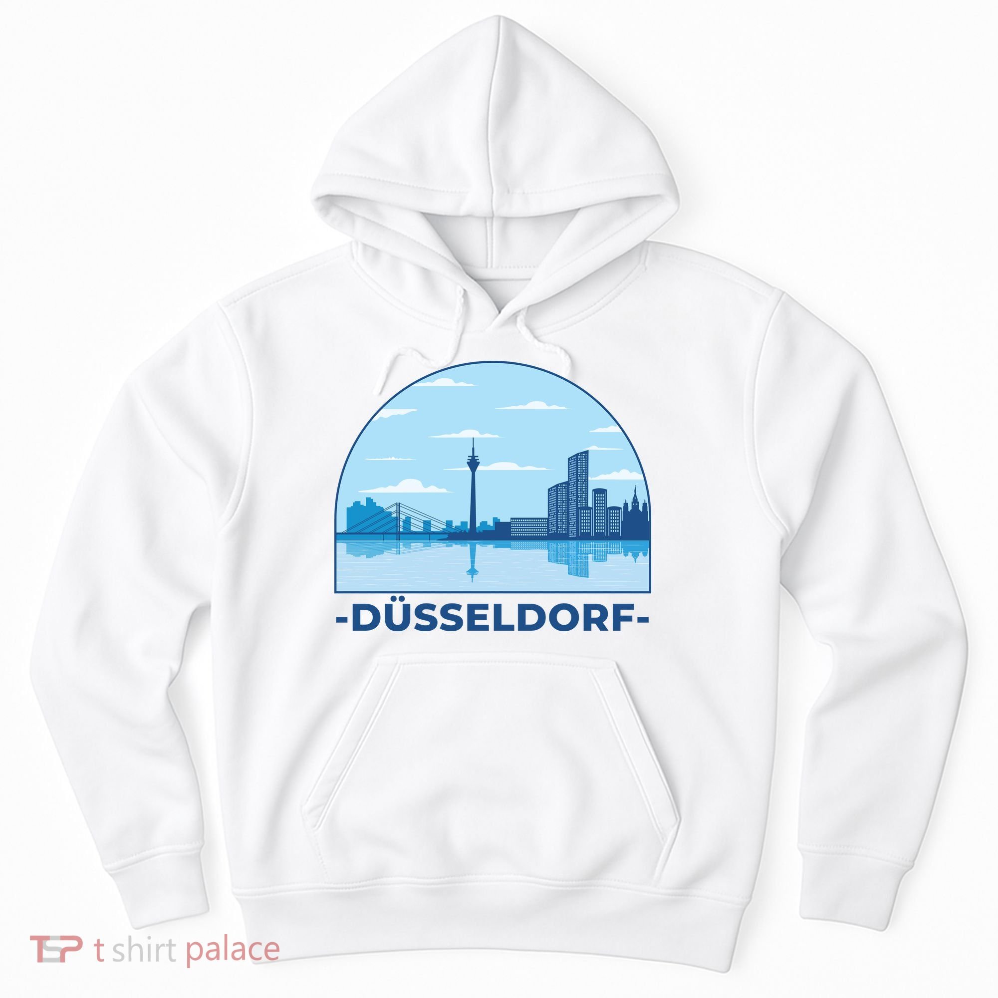 Dusseldorf Germany Skyline Hoodie
