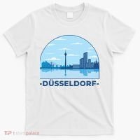 Dusseldorf Germany Skyline T-Shirt thumb 0