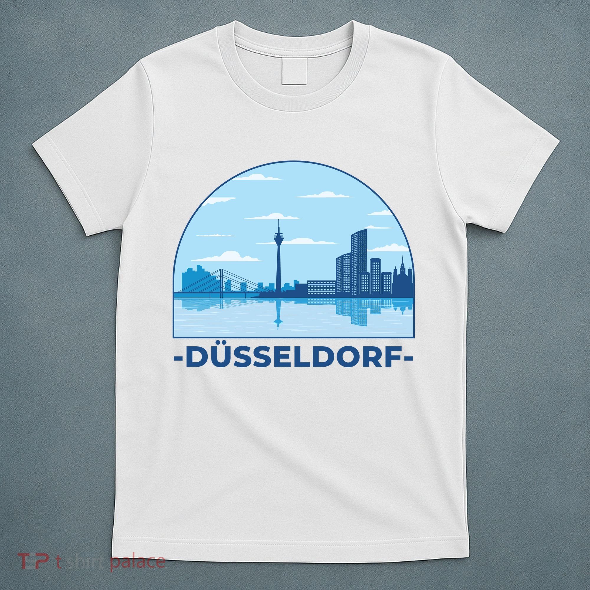 Dusseldorf Germany Skyline T-Shirt
