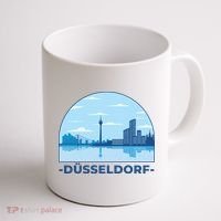 Dusseldorf Germany Skyline Coffee Mug thumb 1