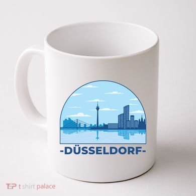 Dusseldorf Germany Skyline Coffee Mug