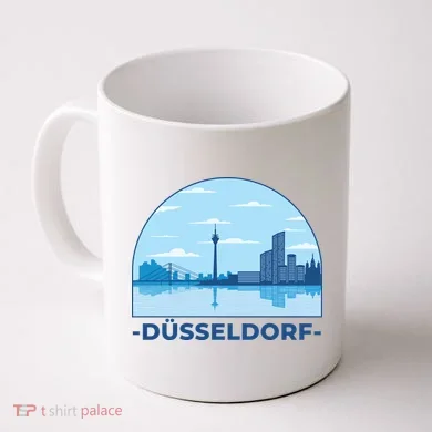 Dusseldorf Germany Skyline Coffee Mug