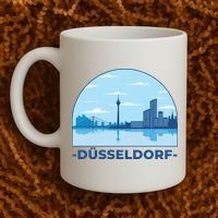 Dusseldorf Germany Skyline Coffee Mug thumb 2