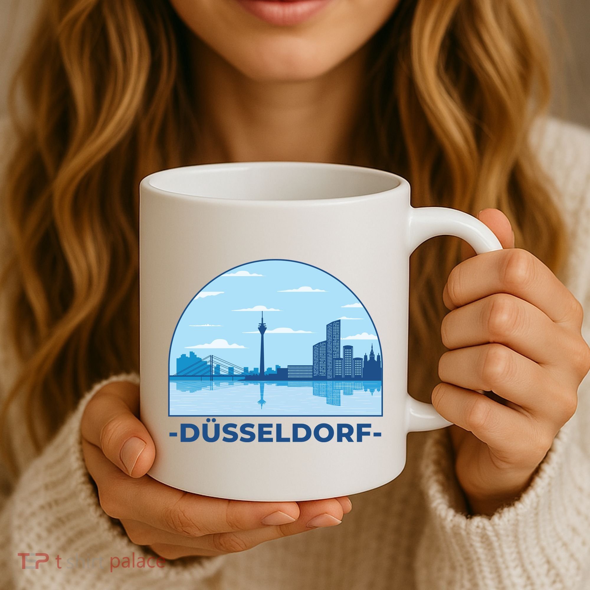 Dusseldorf Germany Skyline Coffee Mug