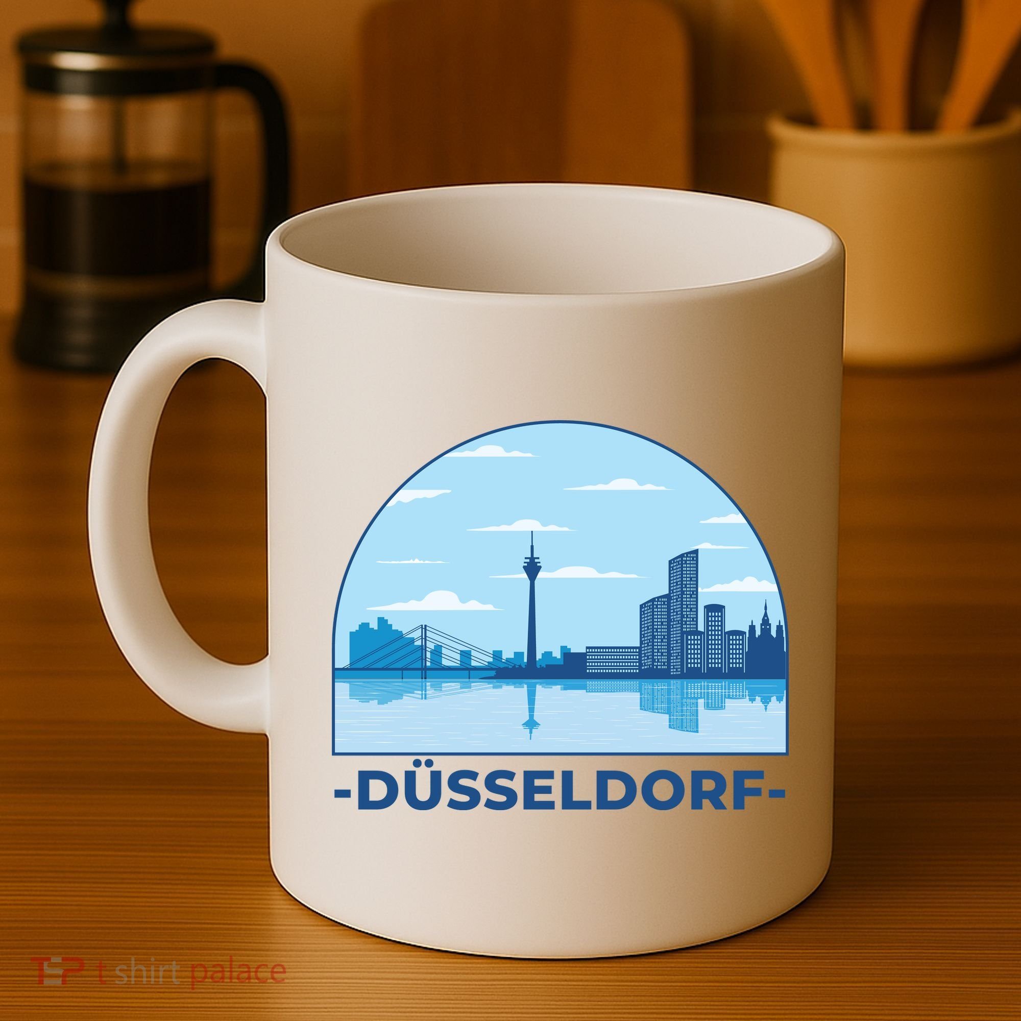 Dusseldorf Germany Skyline Coffee Mug