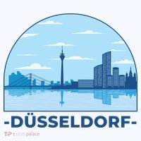 Dusseldorf Germany Skyline Ornament thumb 1