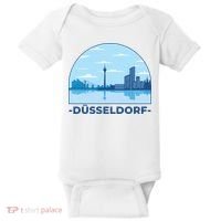 Dusseldorf Germany Skyline Baby Bodysuit thumb 0