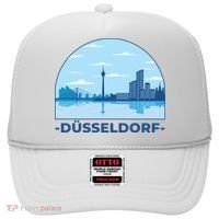 Dusseldorf Germany Skyline Hat thumb 0