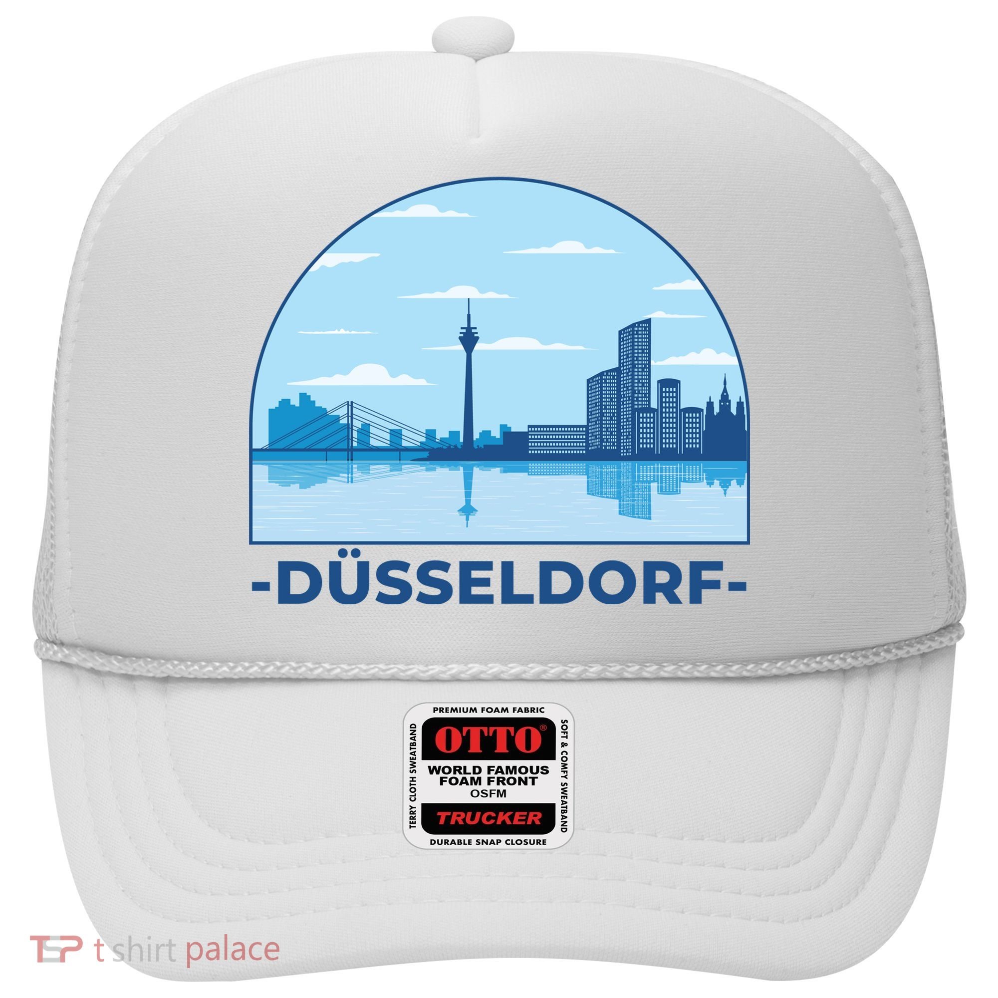 Dusseldorf Germany Skyline Hat