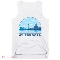 Dusseldorf Germany Skyline Tank Top thumb 0