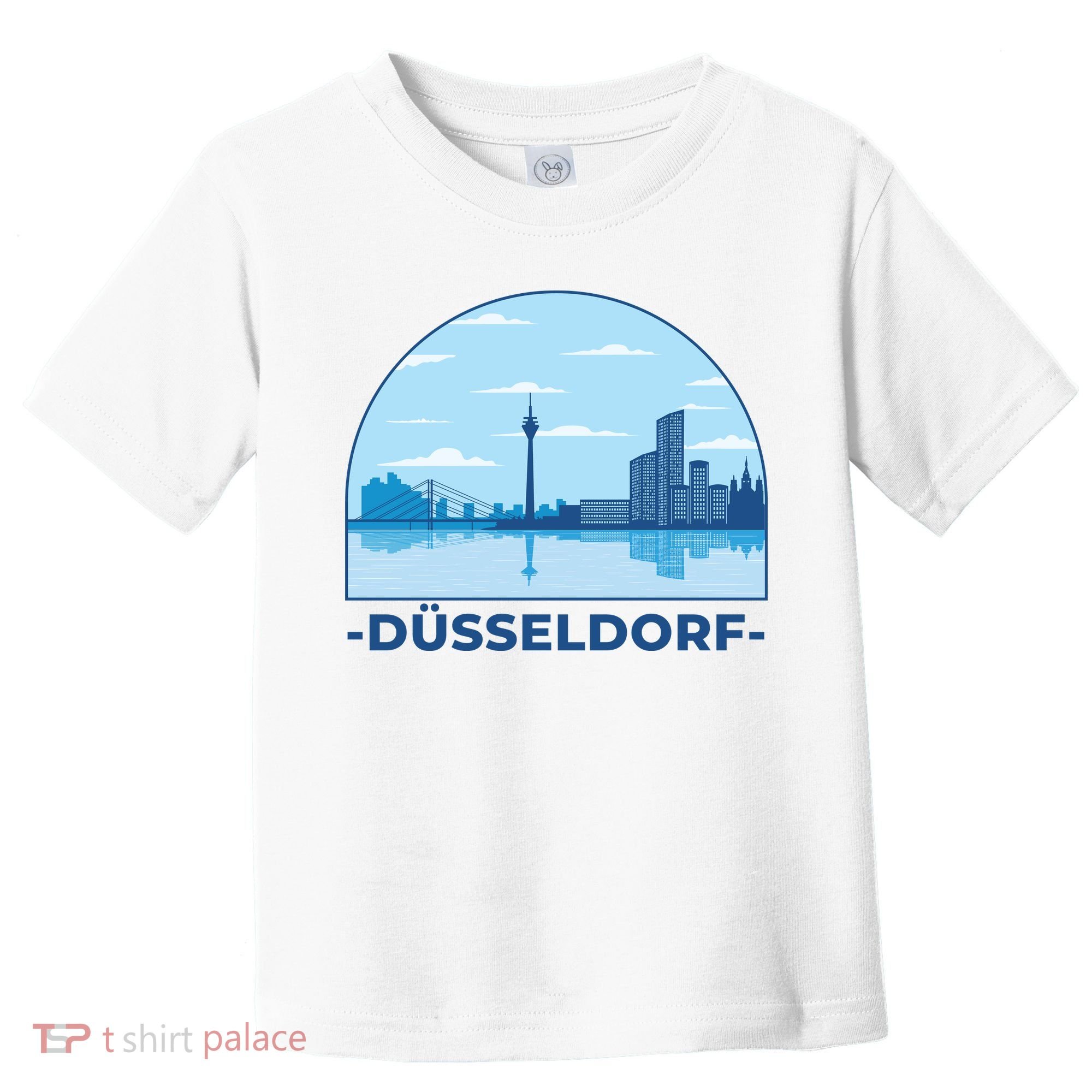Dusseldorf Germany Skyline Toddler T-Shirt
