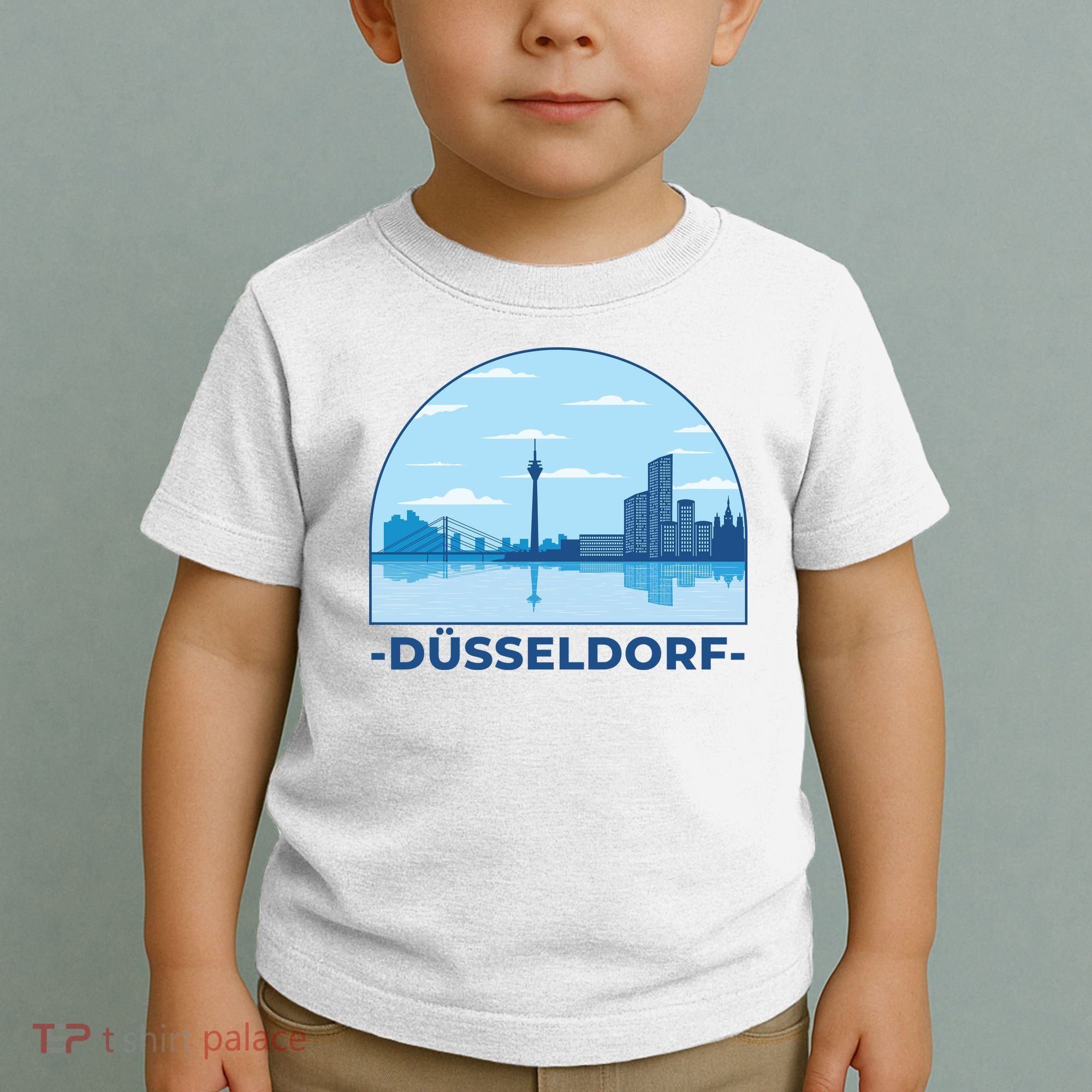 Dusseldorf Germany Skyline Toddler T-Shirt