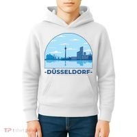 Dusseldorf Germany Skyline Kids Hoodie thumb 4