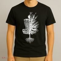 Disc Golf Shirt Basket Tree Frisbee Golf TShirt T-Shirt thumb 3