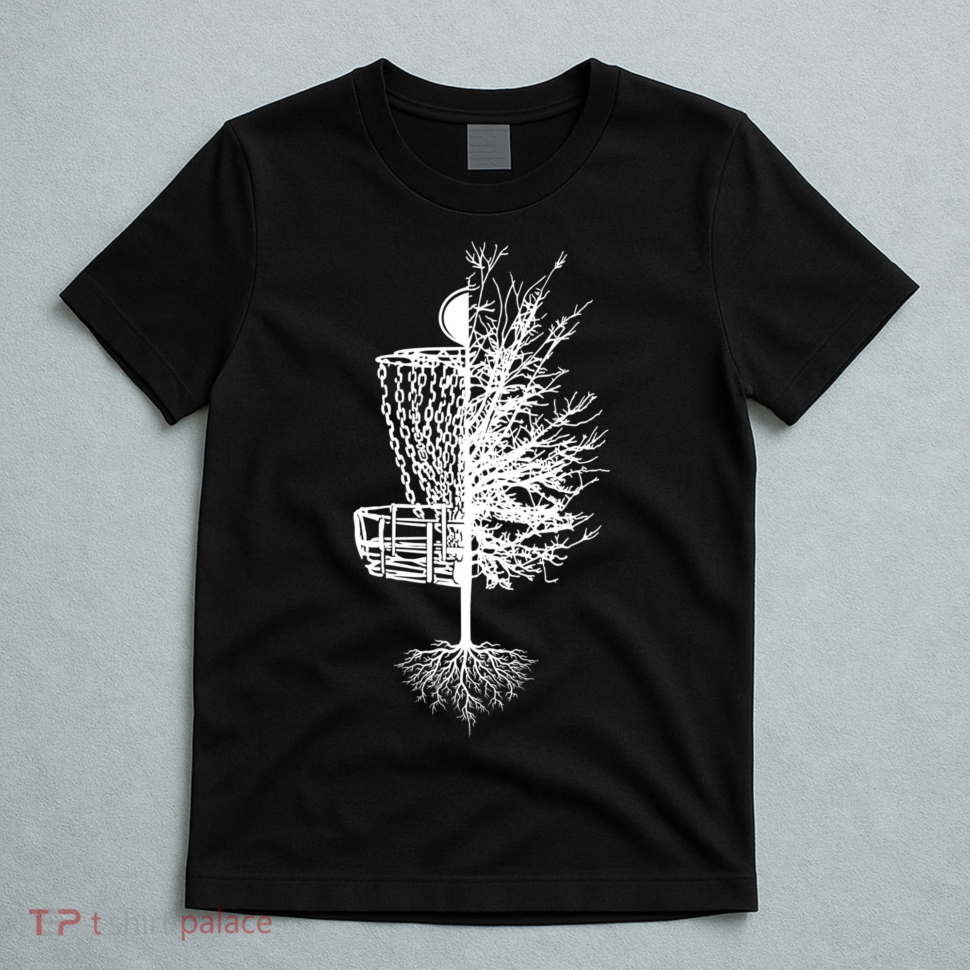 Disc Golf Shirt Basket Tree Frisbee Golf TShirt T-Shirt
