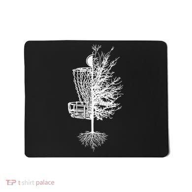Disc Golf Shirt Basket Tree Frisbee Golf TShirt Mousepad