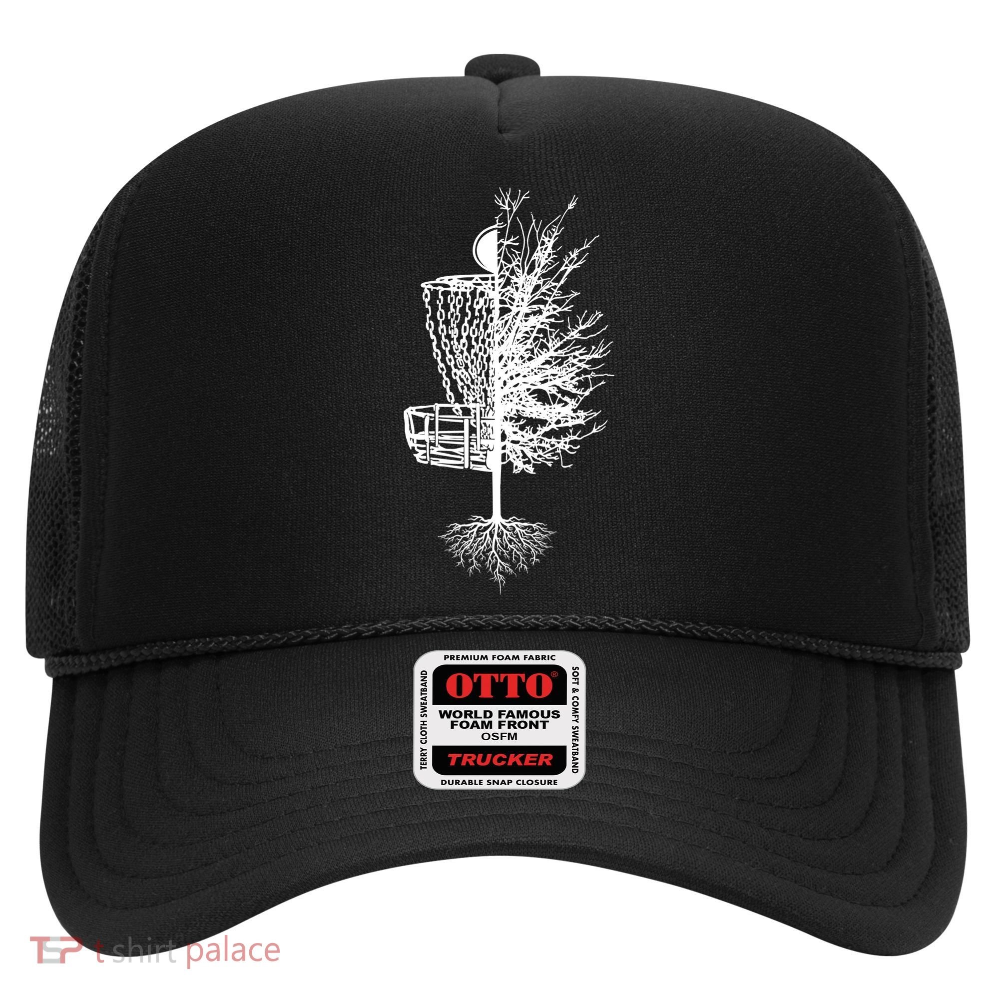 Disc Golf Shirt Basket Tree Frisbee Golf TShirt Hat