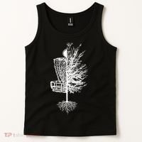 Disc Golf Shirt Basket Tree Frisbee Golf TShirt Tank Top thumb 2