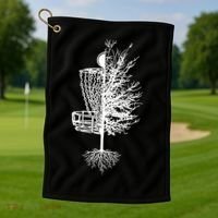 Disc Golf Shirt Basket Tree Frisbee Golf TShirt Golf Towel thumb 1