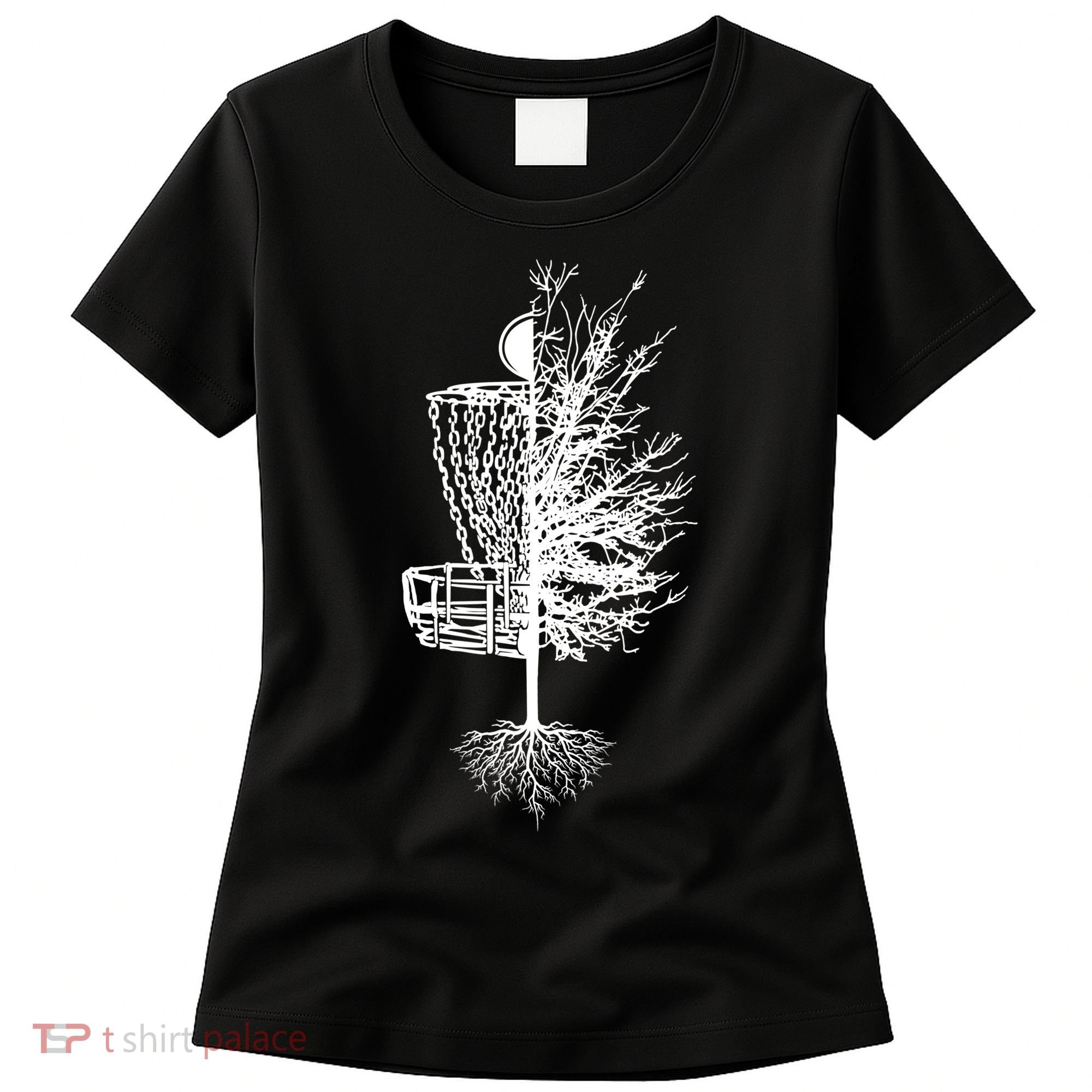 Disc Golf Shirt Basket Tree Frisbee Golf TShirt Women's T-Shirt